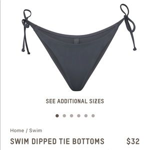 Brand new skims bikini bottom